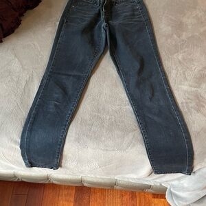 Mossimo skinny denim leggings blue size 2